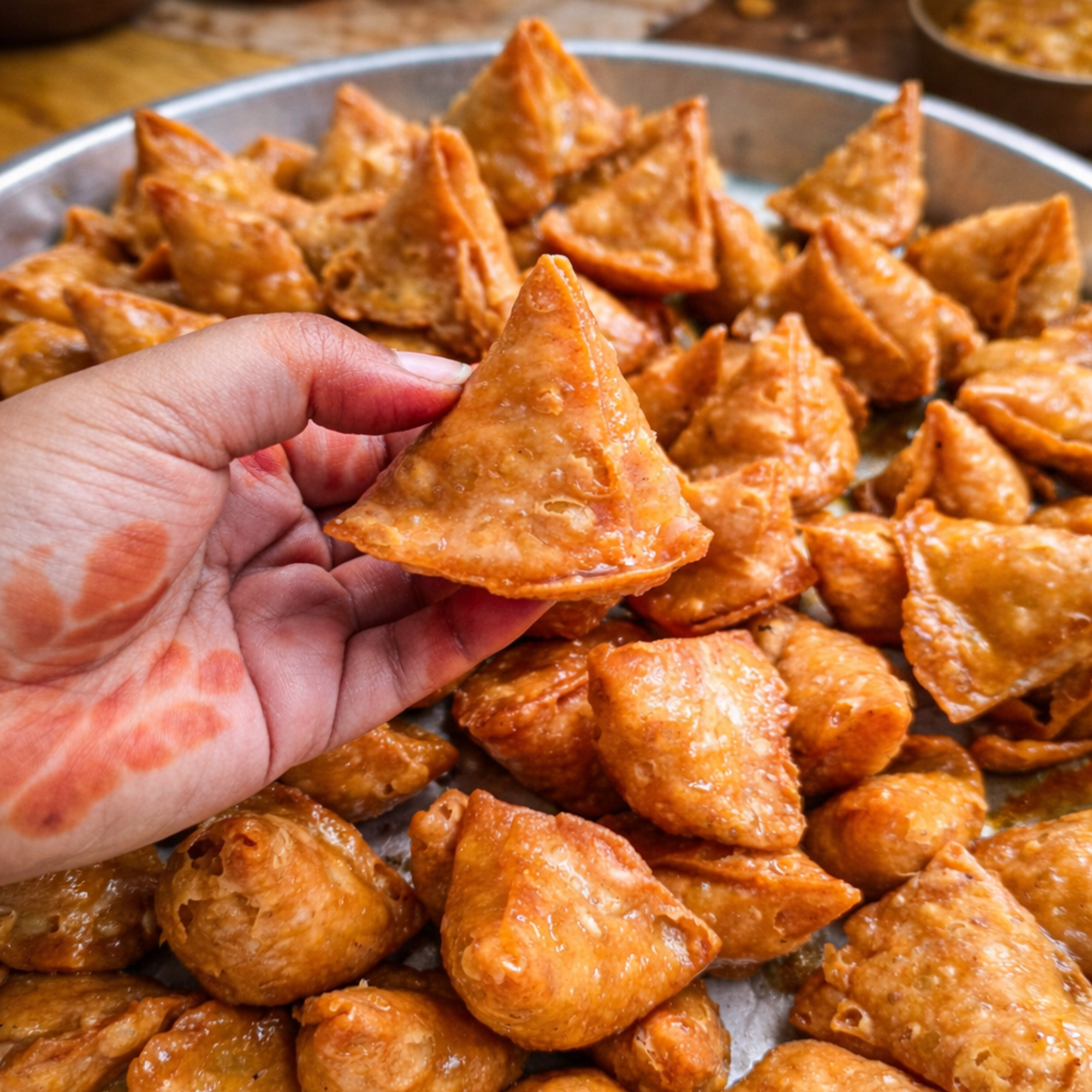 Kalakand Samosa